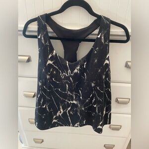 Sports tank top with built in bra